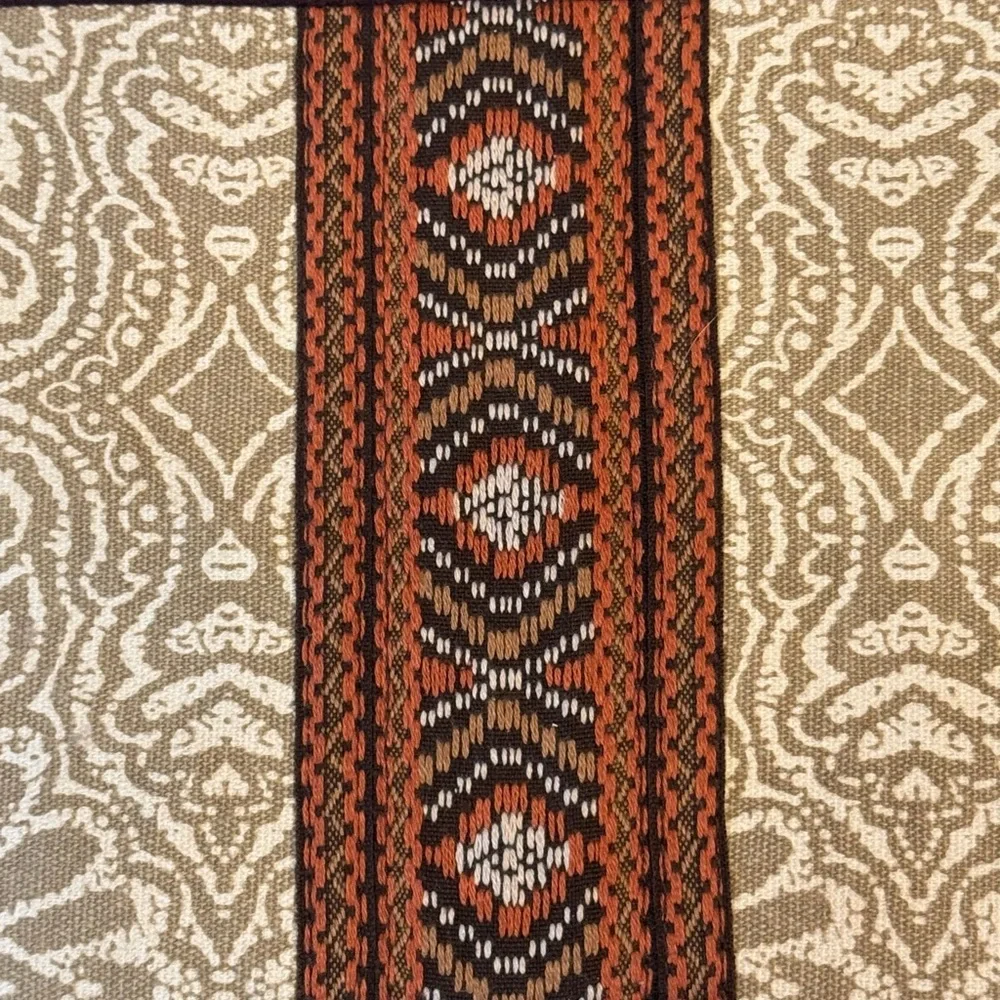 Prana Beige‎ and Brown Clutch Bag